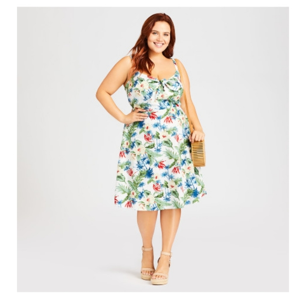Brittany Print Dress